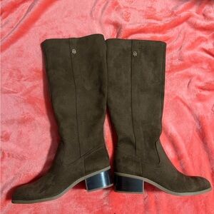 Tommy Hilfiger Elegant Brown Knee-High Boots